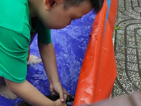 BÉ ĐI SIÊU THỊ