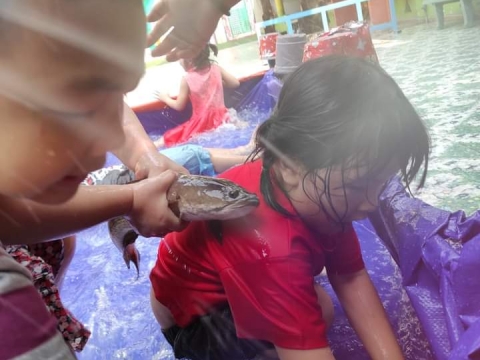 BÉ ĐI SIÊU THỊ