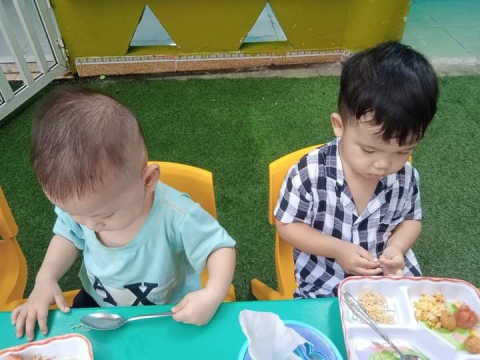 Tiệc Buffet của lớp Nhà trẻ và Mầm