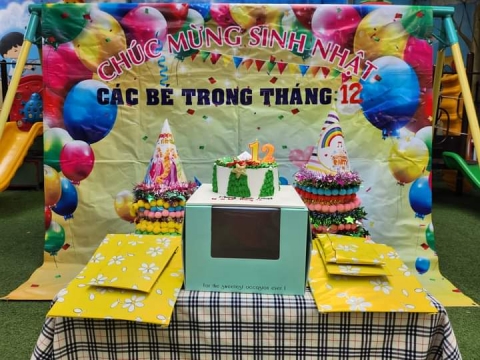 SINH NHẬT CÁC BÉ THÁNG 12/2022