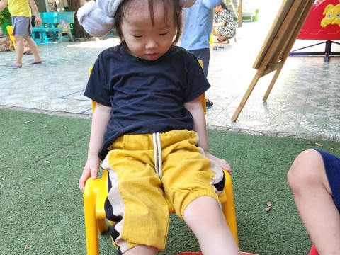 Bé Lớp mầm và Nhà trẻ trải nghiệm Spa