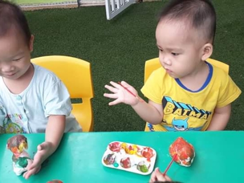 HOẠT ĐỘNG TÔ TƯỢNG CỦA BÉ