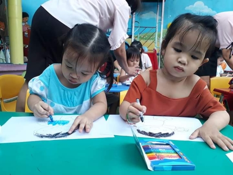 HỘI THI NÉT VẼ XANH 2019