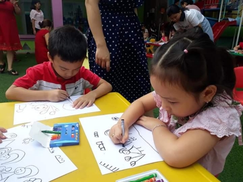 HỘI THI NÉT VẼ XANH 2019