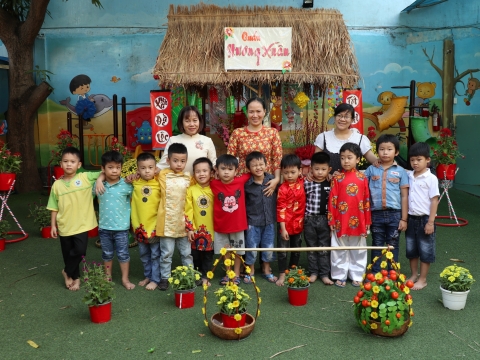 BÉ  VUI XUÂN CANH TÝ 2020
